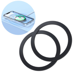 Joyroom set of metal magnetic rings for smartphone 2 pcs black (JR-Mag-M3)