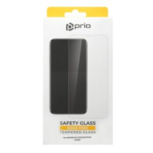 iPhone SE(2020)/8/7/6S/6clear Prio Tempered Glass