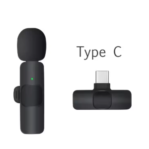Lavalier Type C Wireless Microphone Audio Video