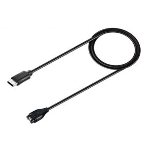 Magnetic Charger for Garmin Smartwatch with USB-C - Black
