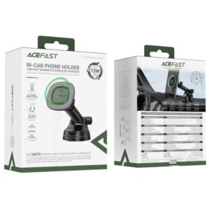 Acefast Magnetic Dashboard Mount with Wireless Charger